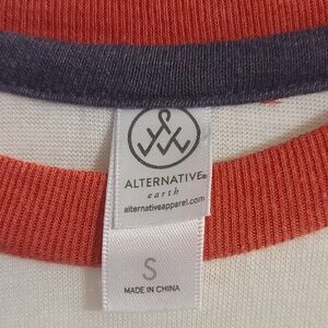 Alternative Apparel Star Sleeve Baseball Tee – Red, White & Blue